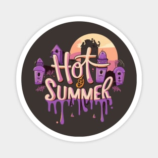 hot goth summer Magnet